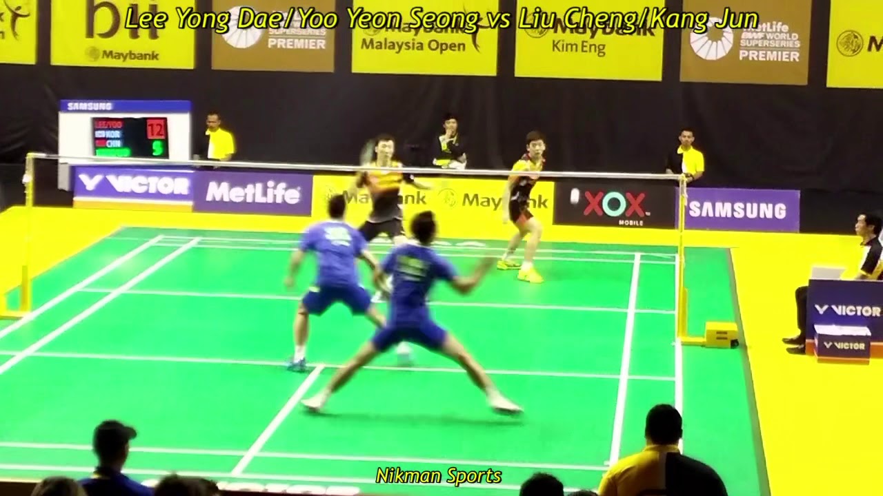 Lee Yong Dae and Yoo Yeon Seong vs Liu Cheng and Kang Jun - 2015