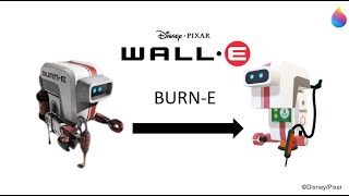 Paint 3D Tutorial: BURN-E ~ WALL-E (2008)