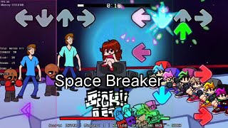 Space Breaker FNF Psych Engine 4 key