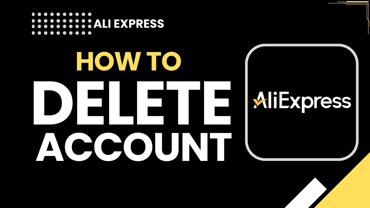 Как удалить аккаунт AliExpress | Пошаговая инструкция
