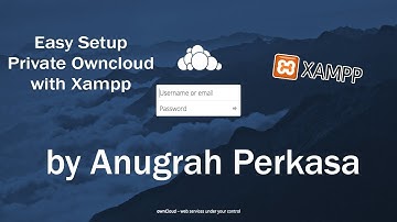 Install Owncloud With Xampp. Private Owncloud Storage, Group Share Data