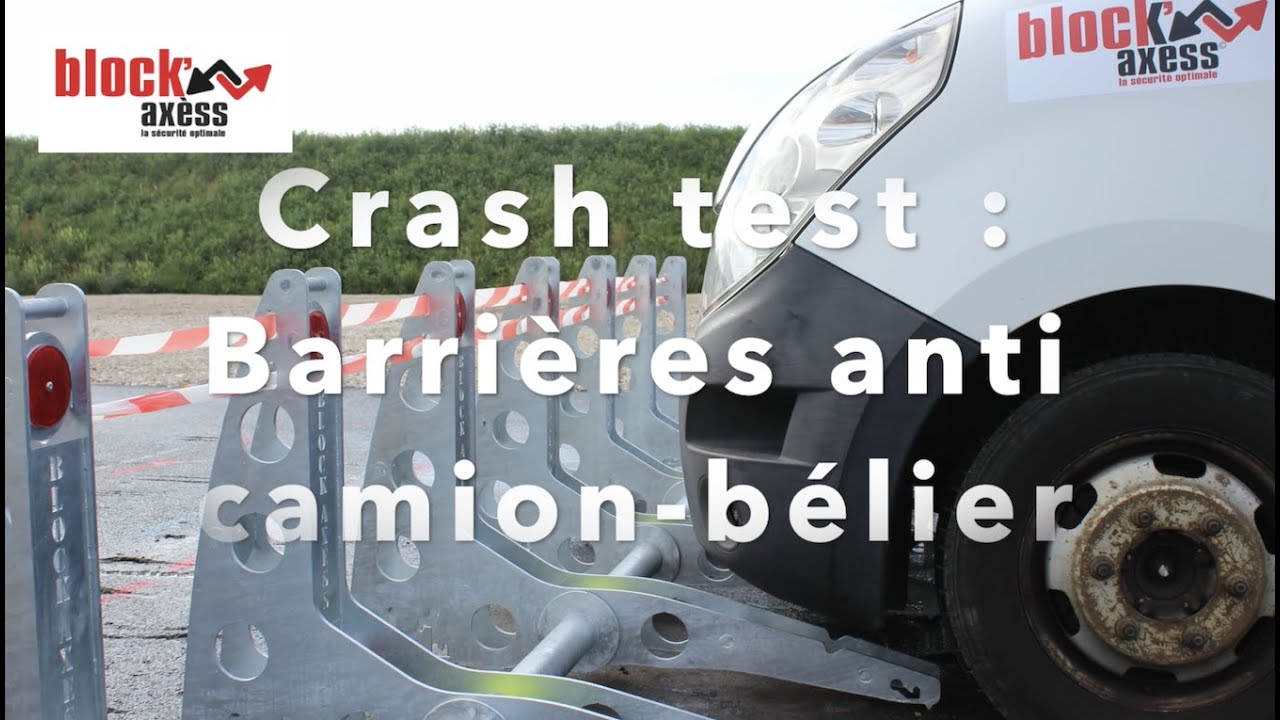 Premier Crash‑Test Officiel – BLAX V2 | Barrière Anti‑Bélier Nouvelle ...