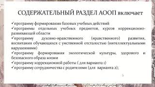 Адаптированная основная образовательная программа для обучающихся с умственной отсталостью