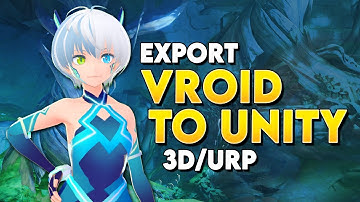 [BIJGEWERKT VOOR 2023] VRoid Studio-modellen exporteren naar Unity (3D/URP)