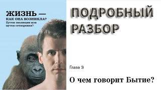 Глава 3. Жизнь - как она возникла? / О чем говорит Бытие?