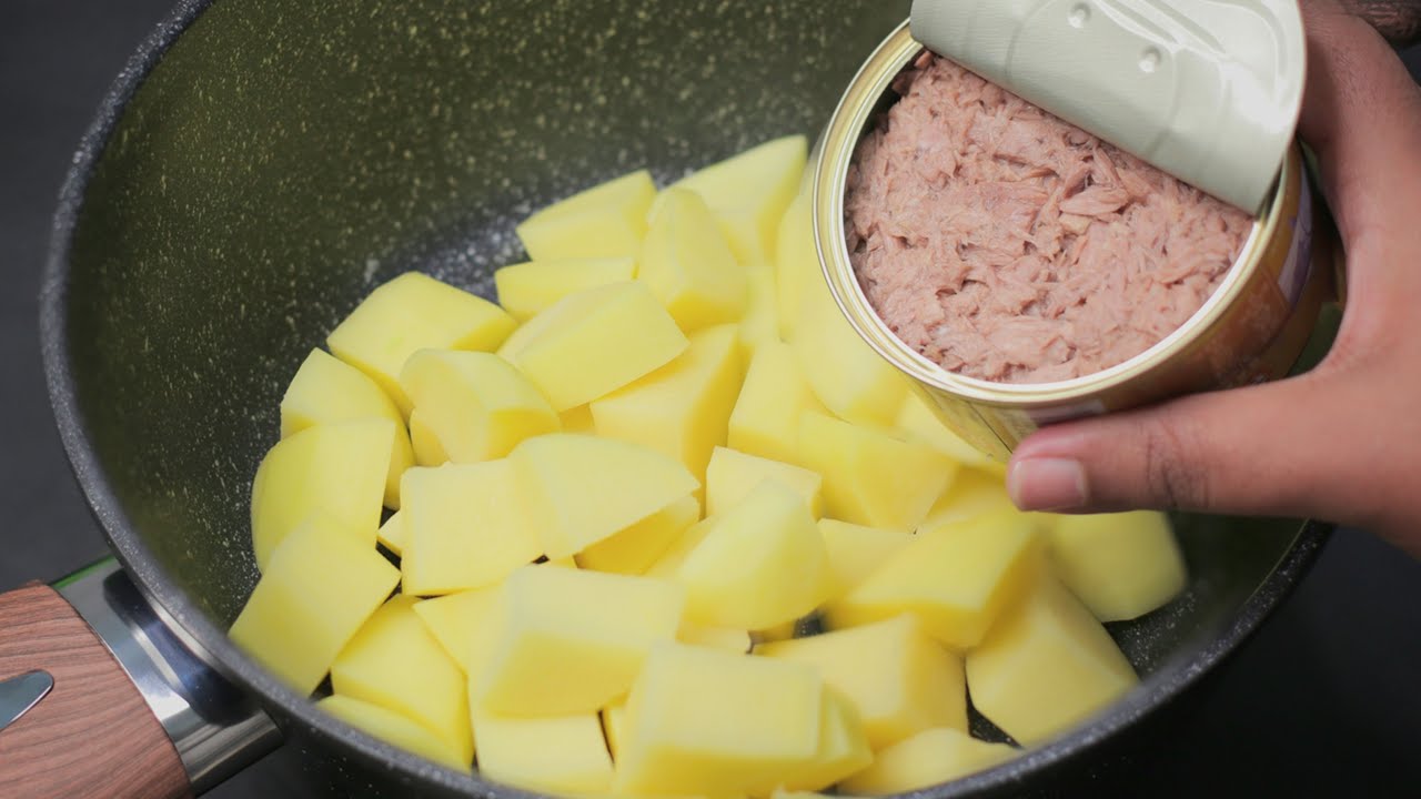 The famous canned tuna and potato recipe! canned tuna recipe for dinner