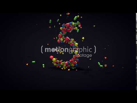 Colorful Dynamic Countdown - Motion Graphic