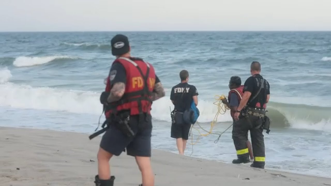 Missing Jacob Riley Aerial search resumes for two missing boys in water off Jacob Riis Park ...