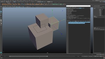 Maya Poly Modeling Tool R&D  - Draw panel line