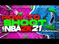NBA 2K21 Tip: How To Green/Make EVERY Shot in 2K21