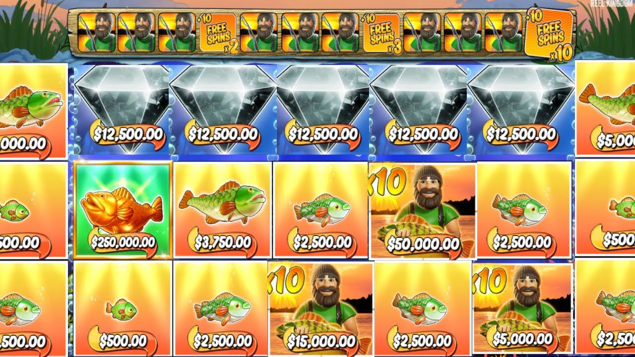 RECORD BIG BASS HOLD AND SPINNER EPIC GOLD FISH 10x DOUBLE DIAMOND SCATTER BONUS BUY ONLINE