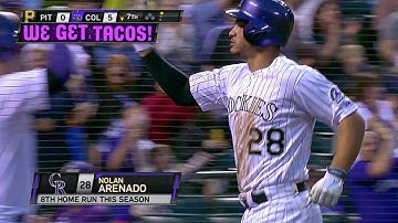 PIT@COL: Arenado pads the lead with solo shot to left