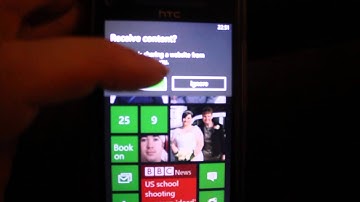 Windows Phone 8 and NFC Tags.