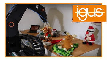 Toy vending machine with igus robot and soft grippers | Merry Christmas!