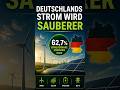 Deutschlands Strom Wird Sauberer  #DeutschlandEnergie #CO2Emissionen
