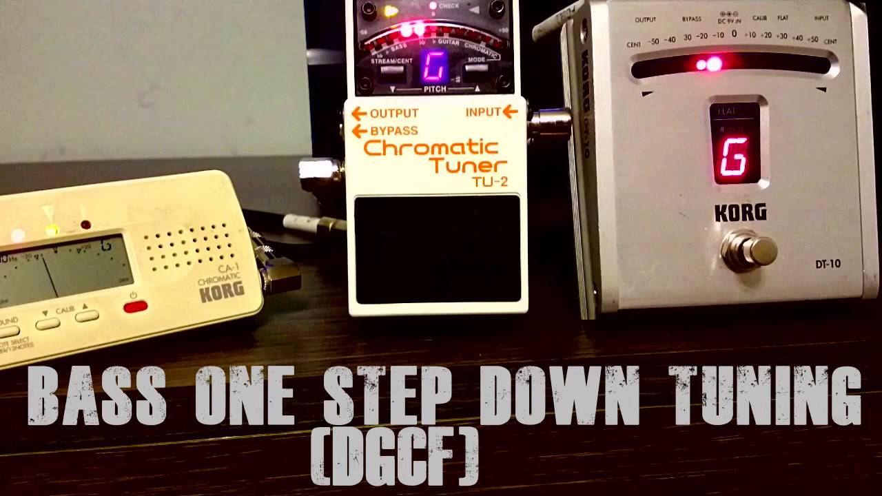 tuners comparision (BOSS TU-2, KORG DT-10, KORG CA-1 ) part 1.