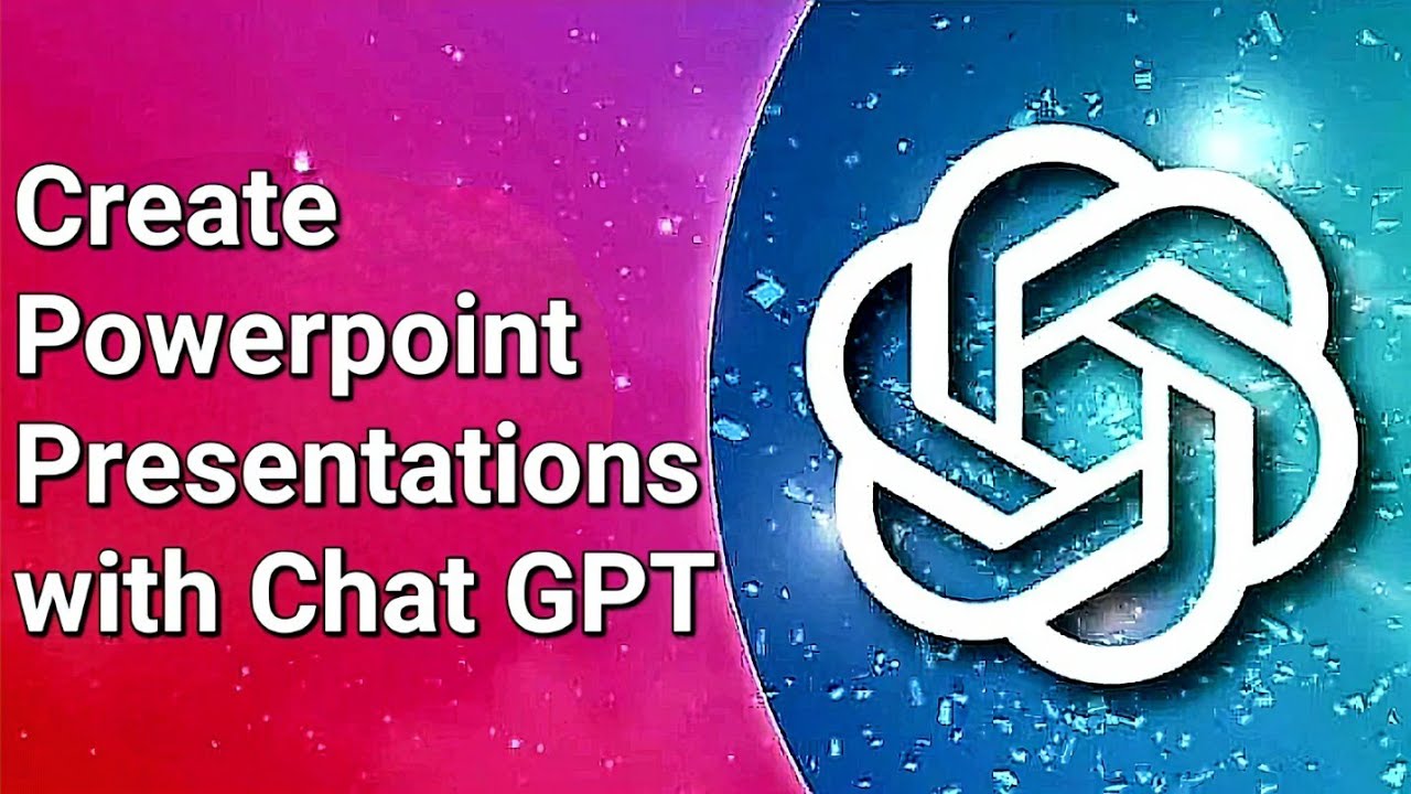 make powerpoint presentation with chatgpt