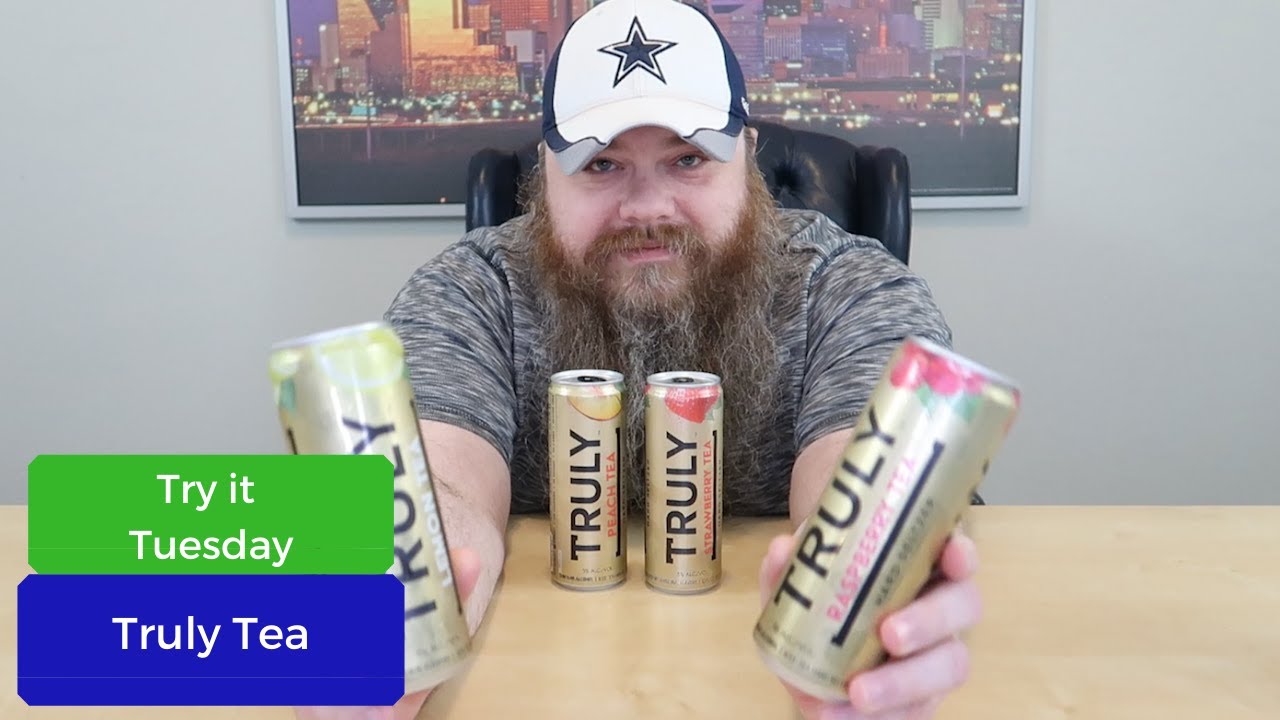 Truly Tea Hard Seltzer Try It Tuesday Beardly Honest Youtube Truly Tea Hard Seltzer Try It Tuesday Beardly Honest Youtube