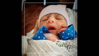 Newborn Baby First Bath at Hospital|USA|Cute Newborn baby| Very first Bath on second day|