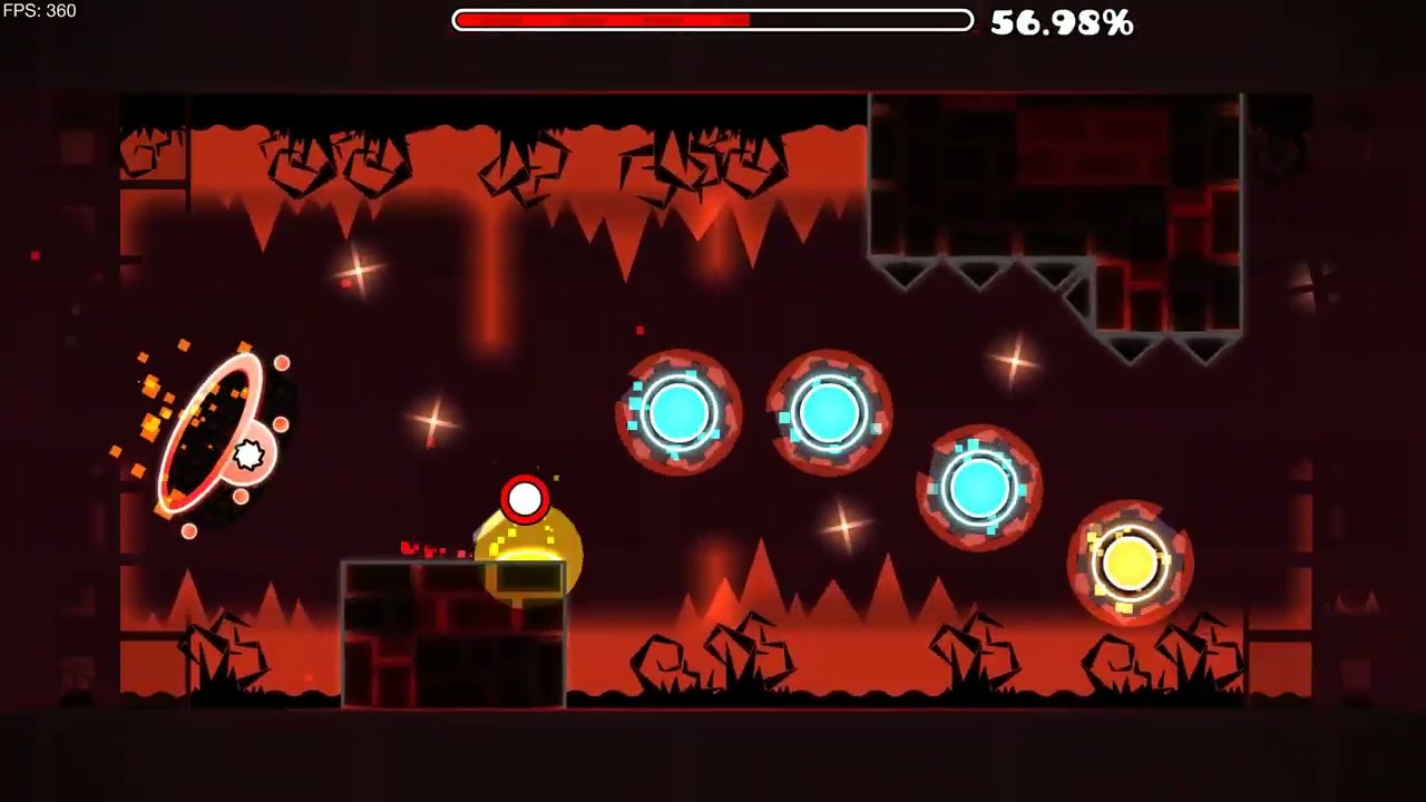 Pyromaniac 100% NEW HARDEST // Geometry Dash