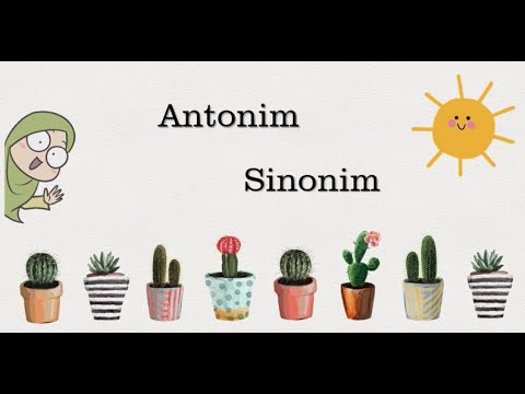 Antonim & Sinonim #bahasaindonesia #antonim #sinonim