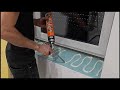 Műanyag ablakpárkányok beépítése #31 / How to install a Window Sill