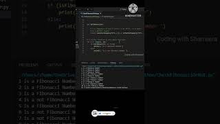Given Number is Fibonacci Number or Not |@CodingwithShameera1#python