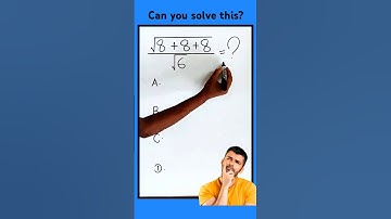 Solve This Square Root Fraction in Seconds! #maths #shorts