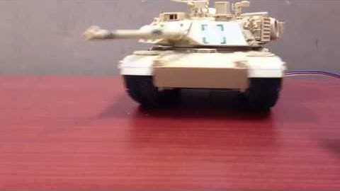 Plastic Model wired control tank