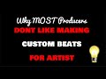 Chris Holyman | Why MOST Producers Don't Like Making Custom Beats For Artist.