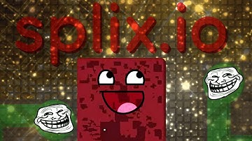 SPLIXIO Gameplay and Funny TROLLING Moments in Splix.io