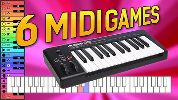 6 More Video Games That Use A MIDI Controller Or Keyboard