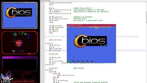 Lesson Photon11 - MSX2 - ASM PSET and POINT for Pixel Plotting