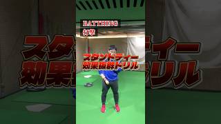 スタンドティーを効果的に使って打率を爆上げしよう #smartscout #スマートスカウト #スマスカ