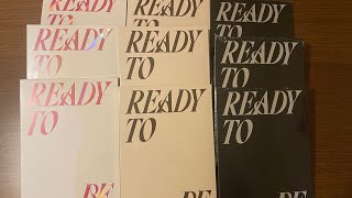 Twice “Ready to be” 12th mini álbum unboxing (español)