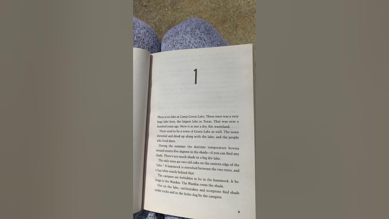 Holes Read Aloud: Chapter 1 - YouTube