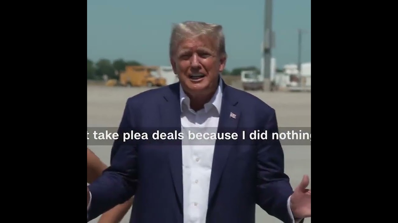 'We Do Not Take Plea Deals': Trump Won't Back Down