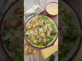 Tuna Caesar salad with a light cesar dressing #salad #tuna #سلطة #سيزر