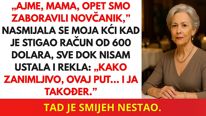 Obitelj moje kćeri pravila se da zaborave novčanik — i cijeli stol se smijao dok sam opet plaćala