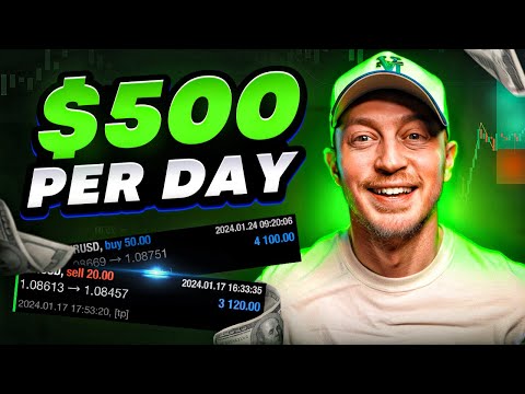 Easy 5 STEP Forex Trading Strategy for $500 a DAY