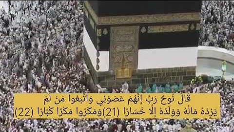 سورة نوح بصوت القارئ علاء وهدان