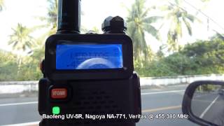 Baofeng Uv 5r Nagoya Na 771 Radio Veritas Legazpi Youtube