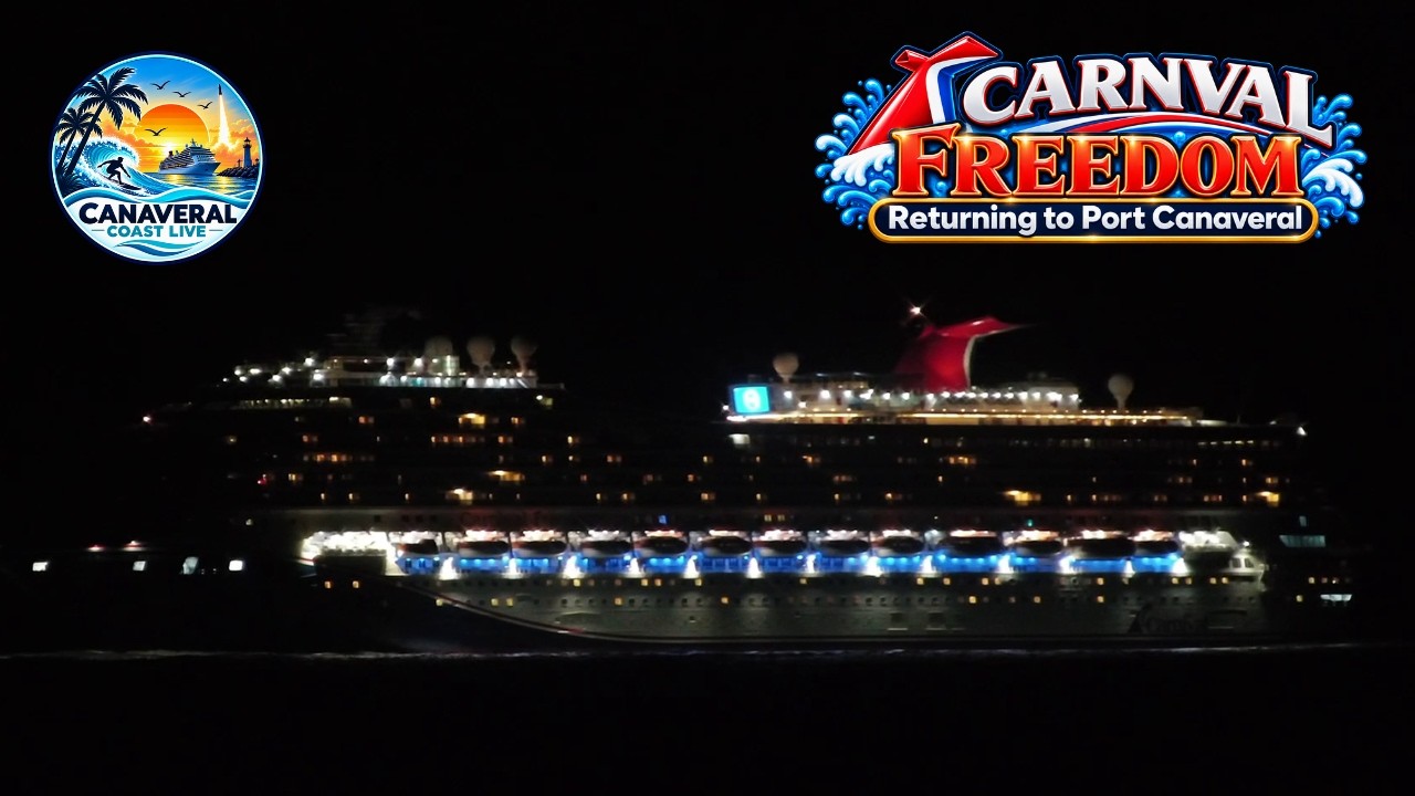 Carnival Freedom Returns to Port Canaveral with NEW Whale Tail! 🚢 | October 30, 2026