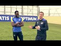 Jamie Carragher goes HEAD-TO-HEAD with Romelu Lukaku 😲