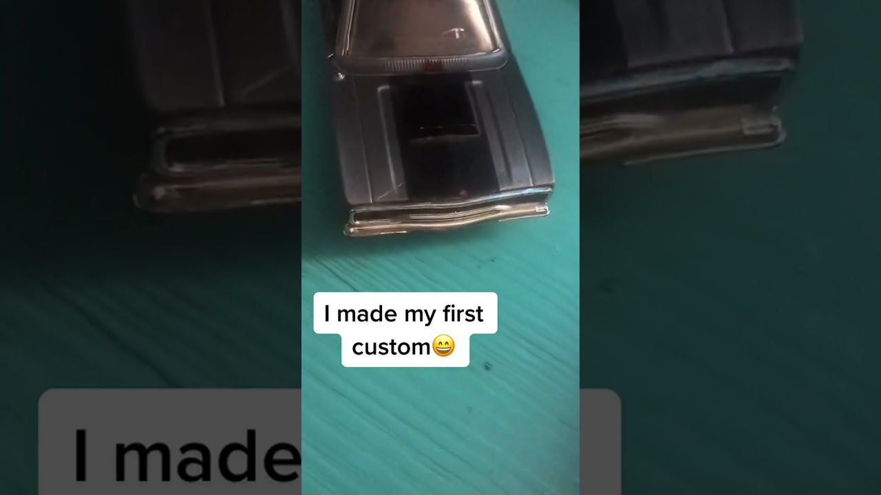 Custom Car Creation Crafting My First Model CustomCar ModelCar DIYCar