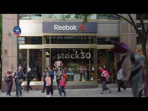 Reebok Store On 5th Avenue In New York 