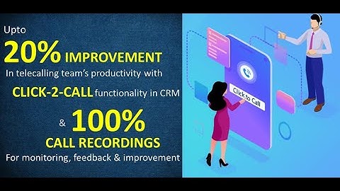 Improvement in Telecalling with Click2Call