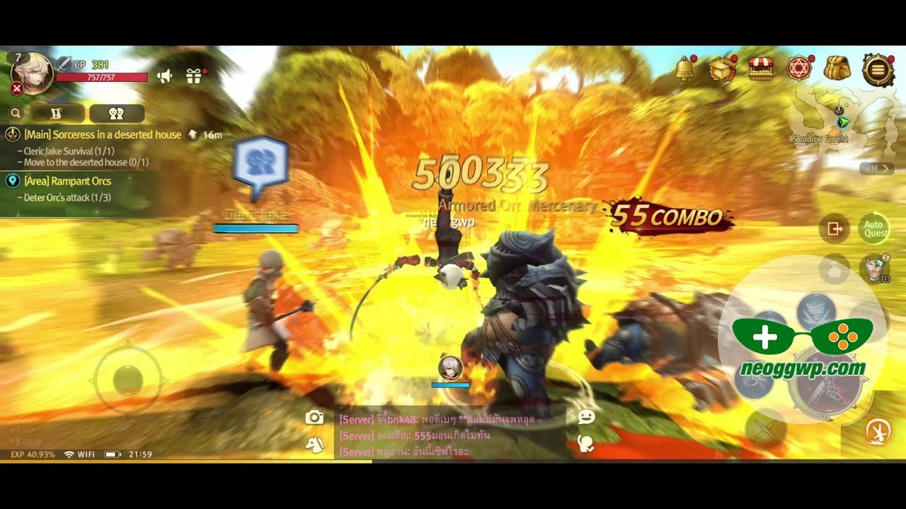 Dawn Rising Android Ios Gameplay First Start Prophet Lv 1 20 By Neo Ggwp - critical strike ม อถ อ คอม marksman archer roblox youtube