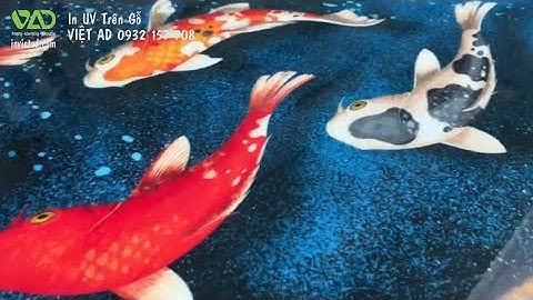 In UV Trên Gỗ - Sản Xuất Tranh Gỗ Phủ Bóng