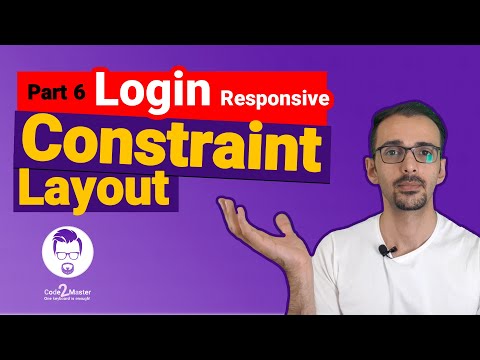 Create Login Page With Constraint Layout | ساخت صفحه لاگین با کانسترینت لایوت در اندروید